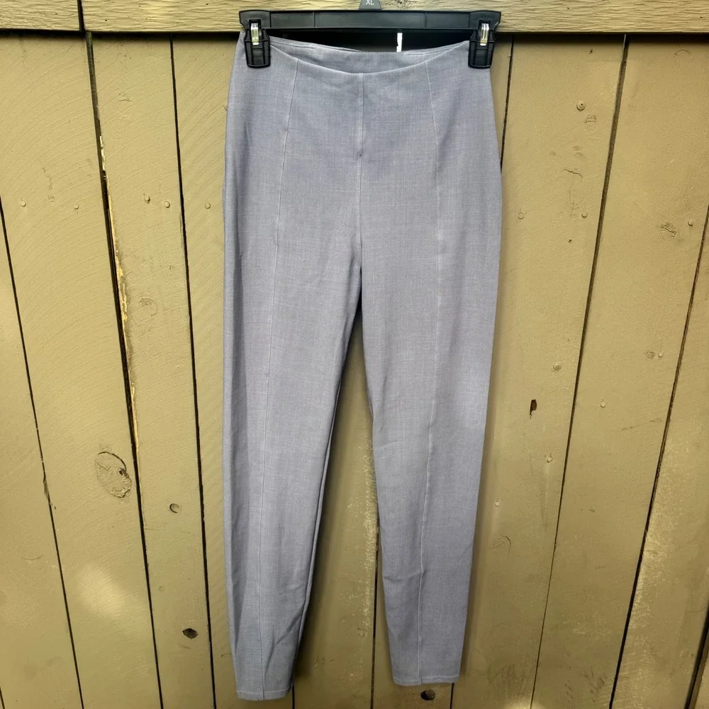 Lululemon Here to There High Rise 7/8 Pant‎ Grey Heathered Slim Fit 4 stretchy